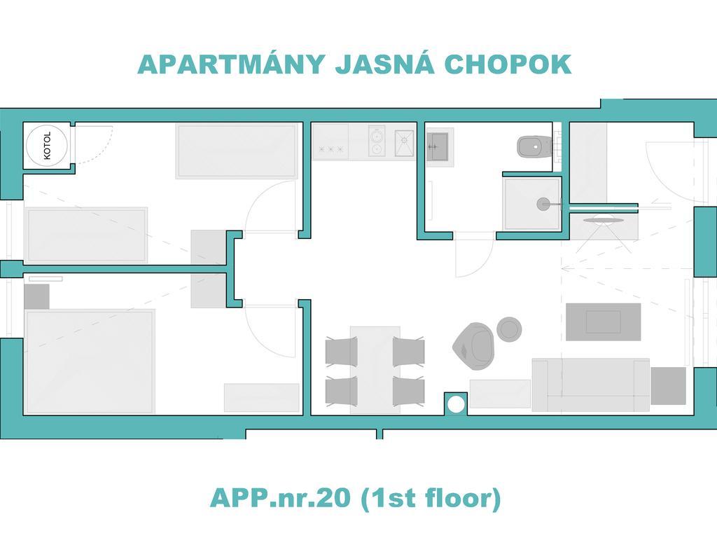 דמנובסקה דולינה Apartmany Jasna Chopok חדר תמונה